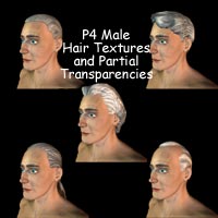 P4 Male Hair Textures