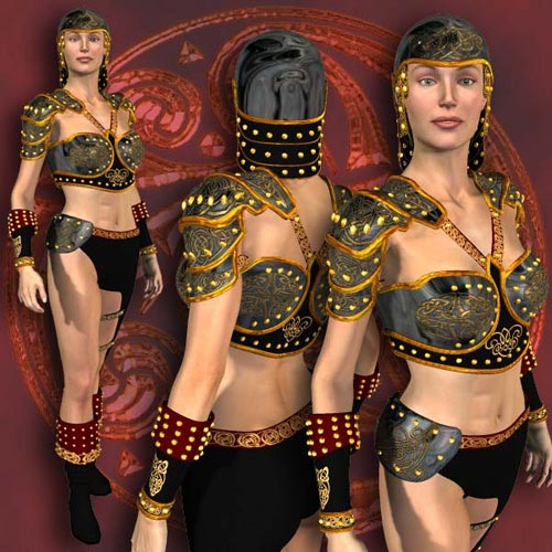 Celtic Knotwork for Xurge's Studs and Leather