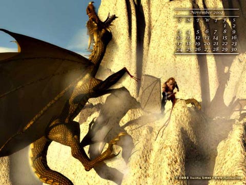 November 2002 - Calendar - The Artist's Gallery