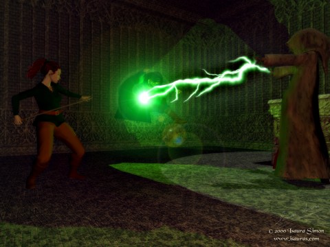 The Wizard Attacks