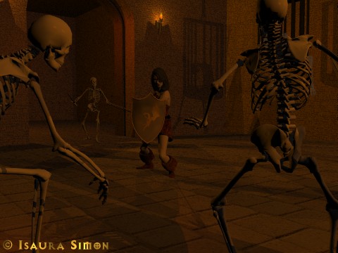 Skeleton Attack