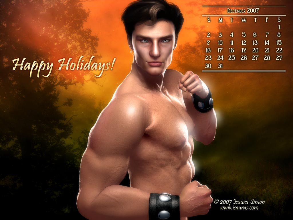December 2007 Calendar The Artist's Gallery
